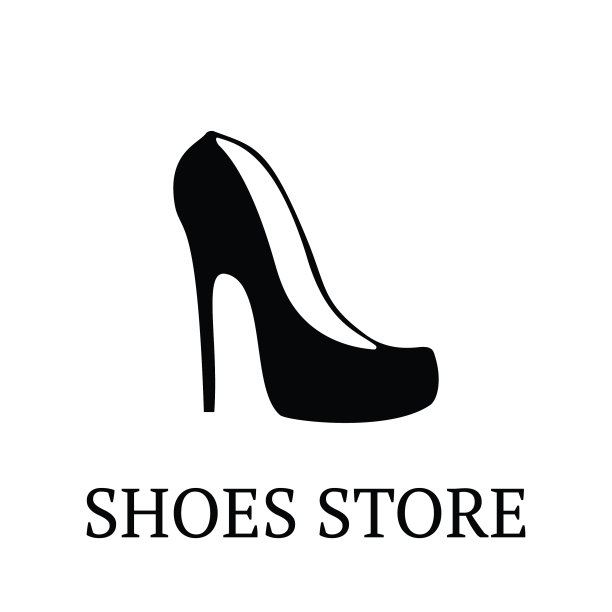 女鞋店标志时尚鞋类图标图片下载