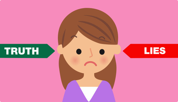 假新闻操纵互联网上有关新冠肺炎疫情的信息。股票插图素材图片