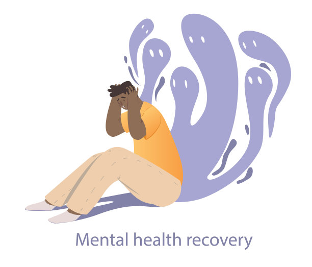 恐慌症的概念图片下载