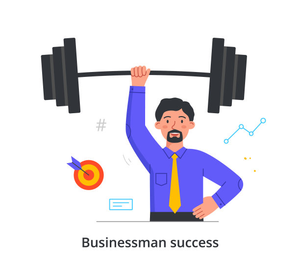 实现目标的概念图片下载