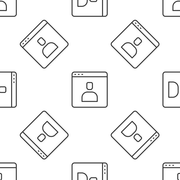 灰色线创建帐户屏幕图标隔离图片下载