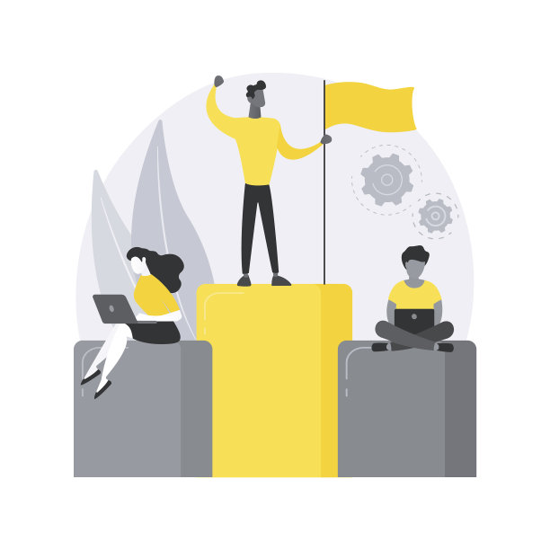 公司阶梯抽象概念图片下载