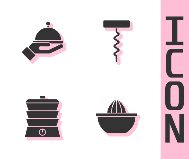 用托盘盖住柑桔汁机，缓缓放置图片下载