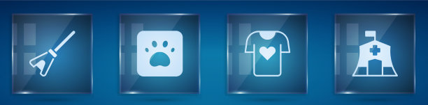 设拖把、爪印、衣物捐赠和紧急情况图片下载