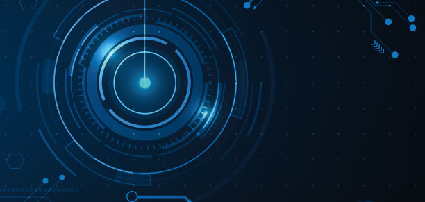 点箭头圆形科技未来图片下载