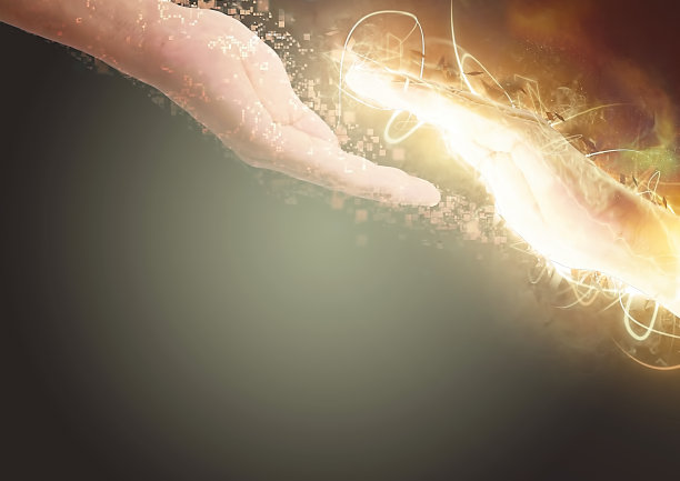 插图连接手与伙伴关系的概念图片下载