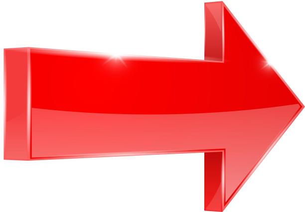 3D立体指示箭头红色向左元素图片下载