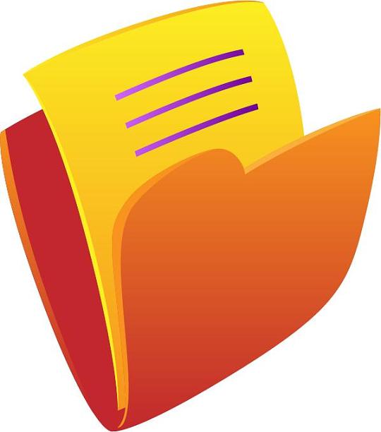 3D立体插画风格文件夹信息元素图片下载