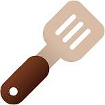 插画风格家具餐具工具铲子卡通元素图片下载