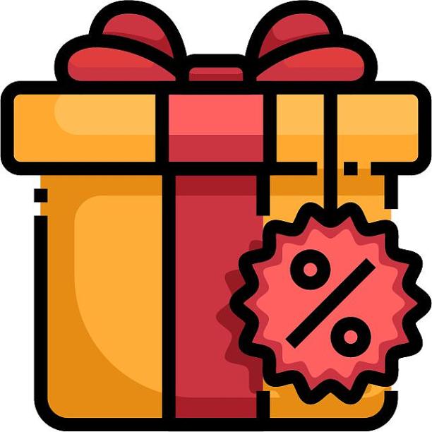 电商礼物促销优惠折扣图标icon元素图片下载