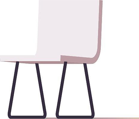手绘插画风格家居家具舒适椅子扁平化元素图片下载