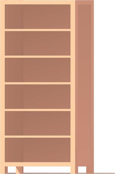 手绘插画风格住宅家具立柜书柜储物扁平化元素图片下载