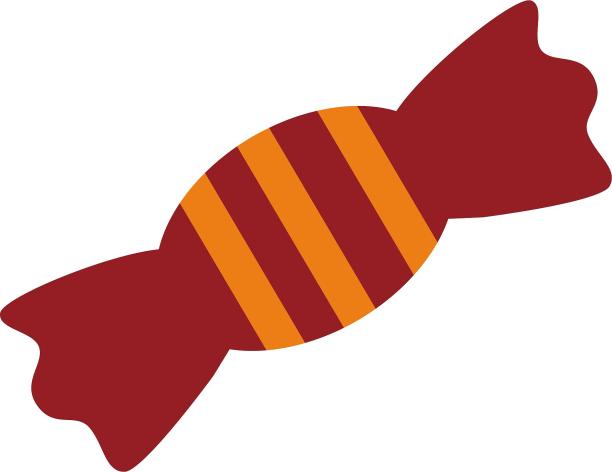 手绘插画风格节日圣诞节糖果节日食物气氛装饰元素素材图片