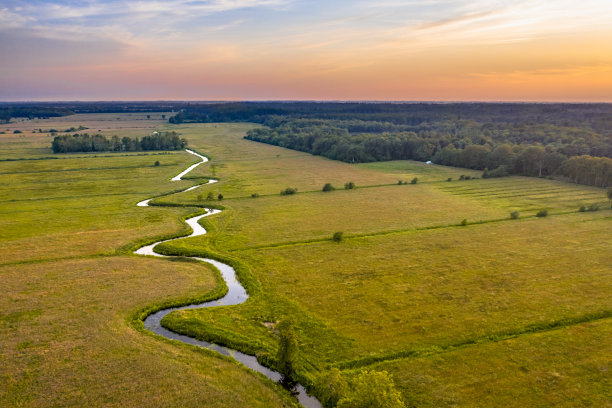 Koningsdiep鸟瞰图图片下载
