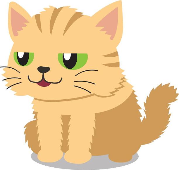 小猫猫咪猫可爱有趣萌萌哒萌宠动物卡通元素图片下载