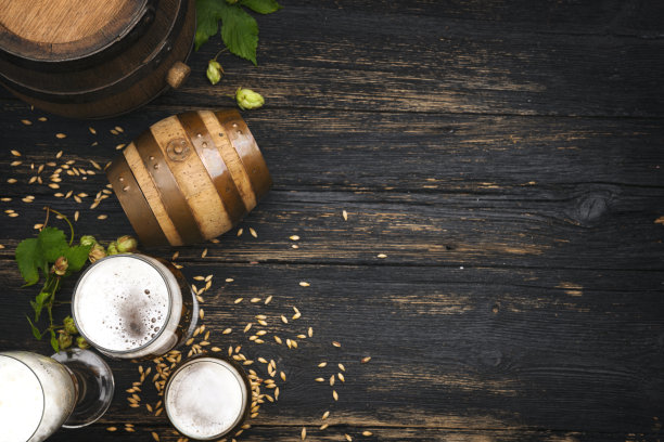 精酿啤酒的背景图片下载