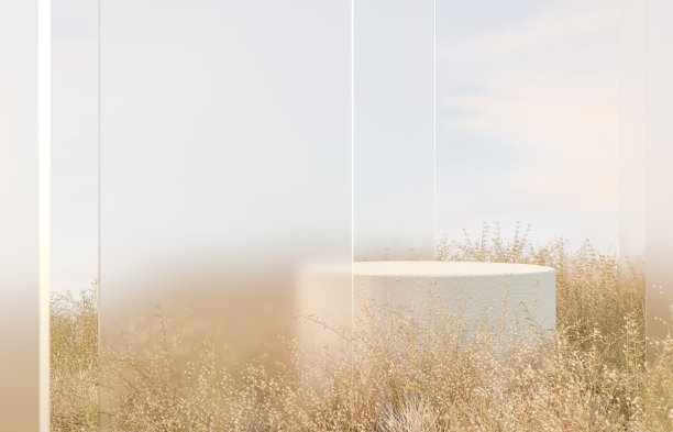 摘要:秋季景观场景用讲台进行产品展示。图片下载