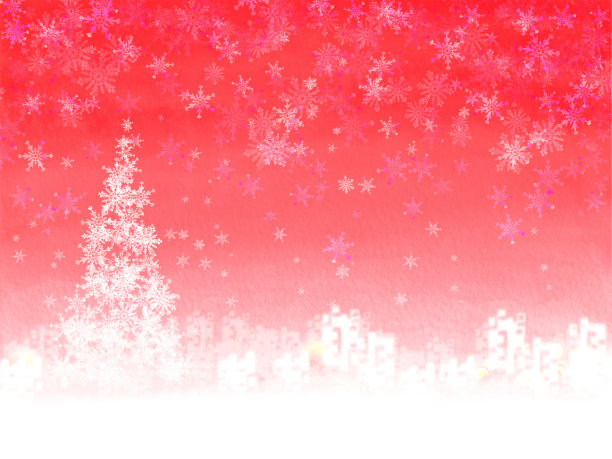 城市里的圣诞树。图片下载