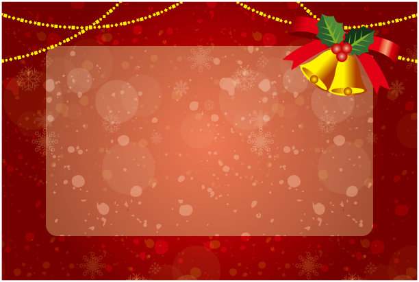 冬季圣诞雪花背景图片下载