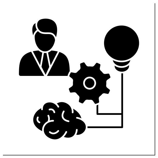 能力模型的字形图标图片下载