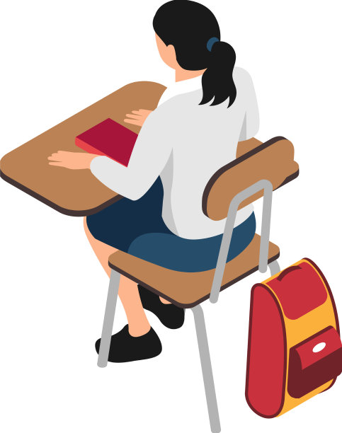 学校等距图标图片下载