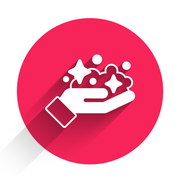 白金矿图标孤立与长影图片下载