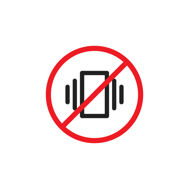 禁止手机信号图标手机禁止静音图片下载