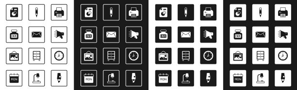 设置打印机邮件和电子邮件墨水库文件图片下载