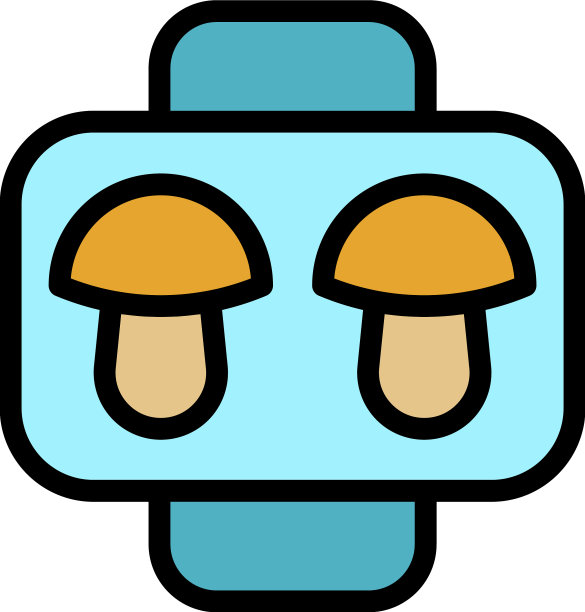 饼干模具元素图标颜色轮廓图片下载