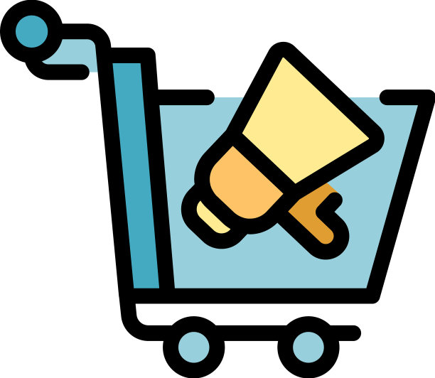 广告活动图标颜色大纲图片下载