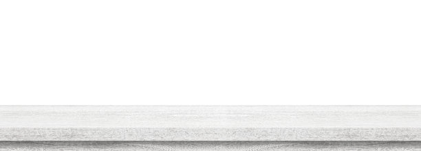 木制的旧白色桌面孤立在背景上图片下载