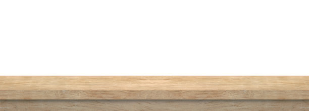 木制的旧棕色桌面孤立在白色背景图片下载
