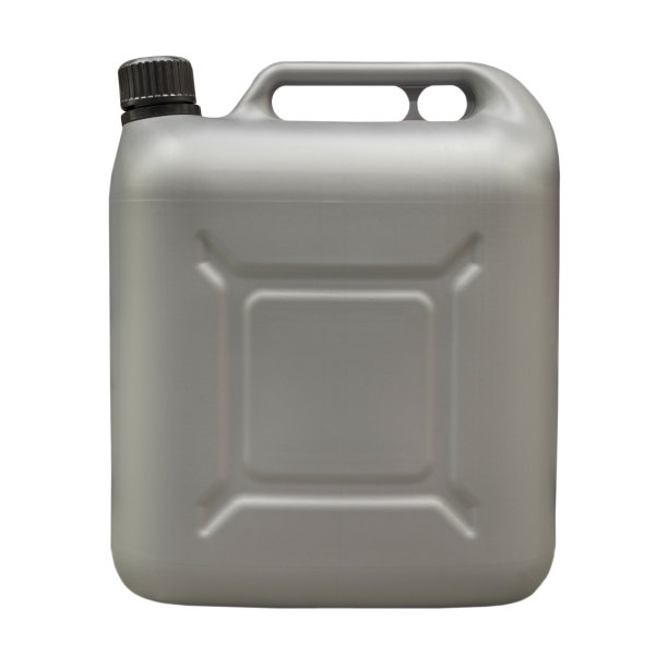 塑料jerrycan隔离在白色背景。图片下载