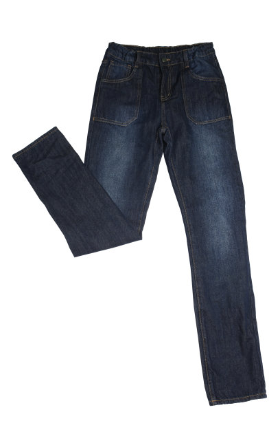 蓝色牛仔裤图片下载