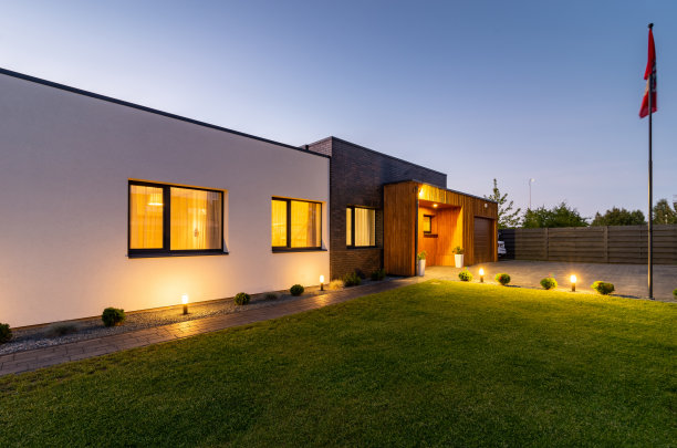 私人住宅的正面图片下载