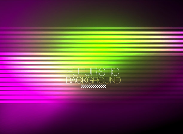 明亮的霓虹灯色彩技术抽象背景图片下载