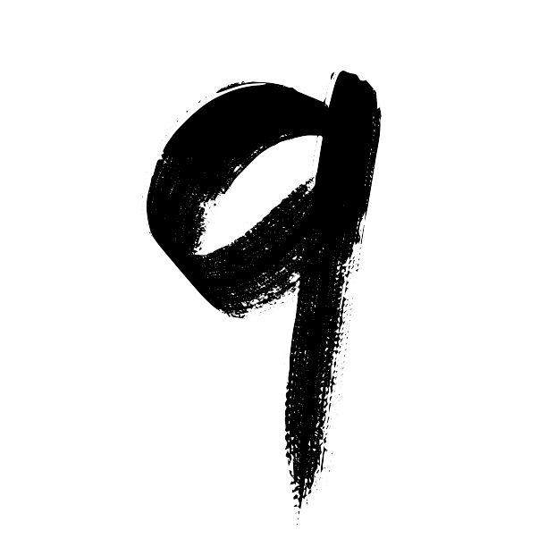 手写数字9艺术字图片下载