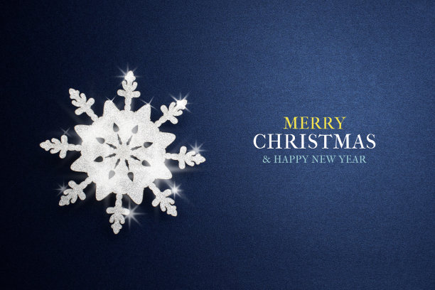 雪花晶莹的冬天和圣诞节的形象图片下载