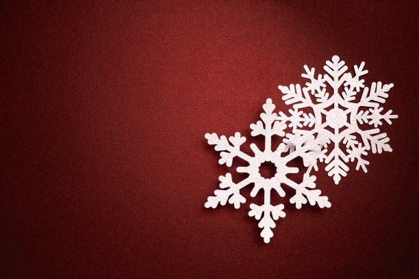 雪花晶莹的冬天和圣诞节的形象图片下载