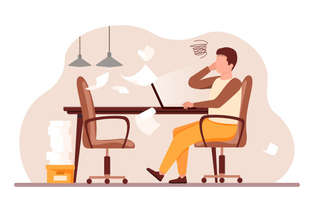 累了员工的概念图片下载