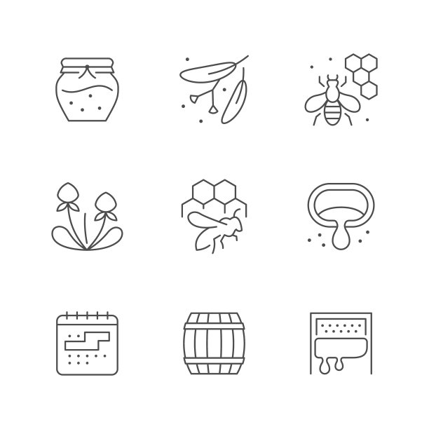 设置蜂蜜线图标图片下载