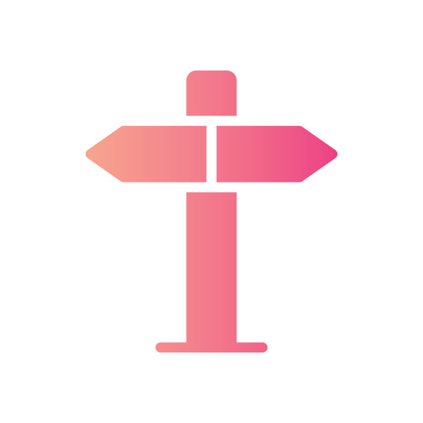 旅行梯度图标孤立在白色背景图片下载