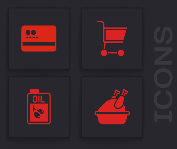 备有烤火鸡或鸡信用卡图片下载