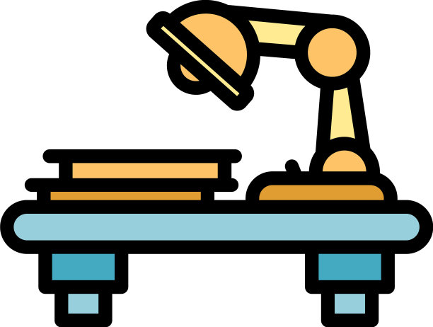 符合人体工程学的表格图标颜色轮廓图片下载