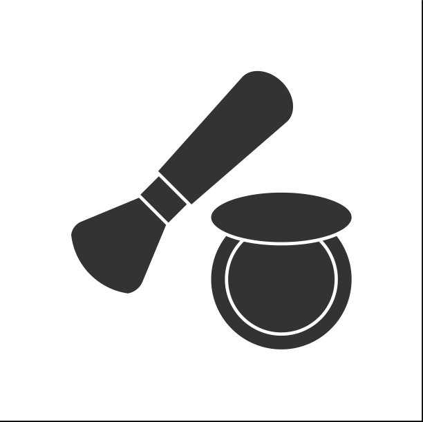 腮红标志符号图片下载