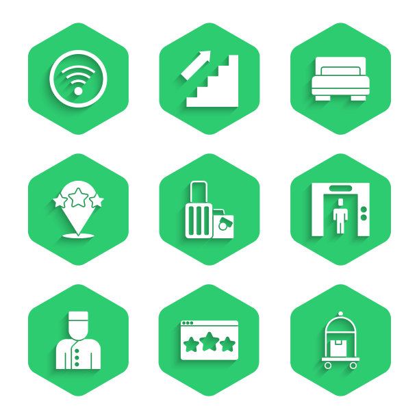 设置手提箱五星评级审查升降机图片下载