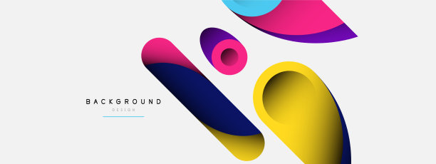 抽象背景最小几何圆和图片下载