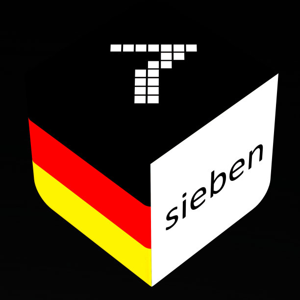 德语中的数字符号0-9图片下载