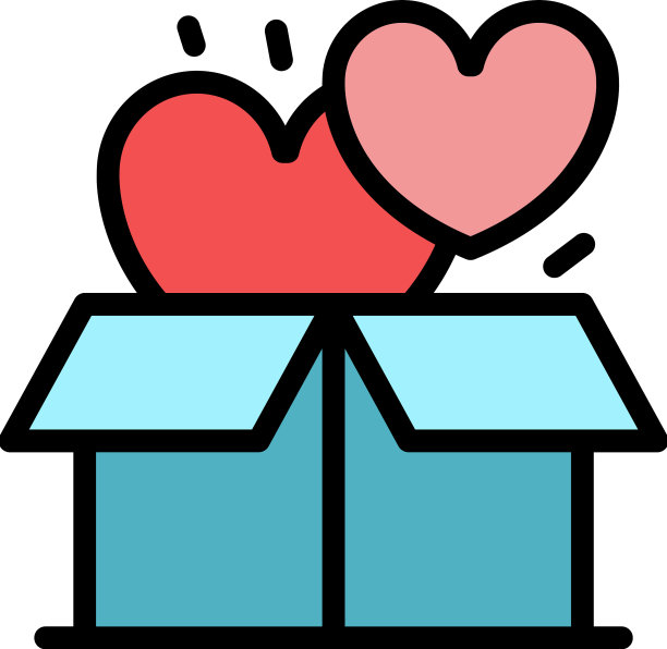 打开利益框图标颜色轮廓图片下载