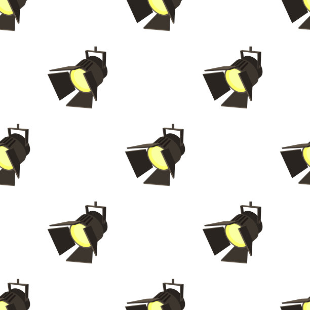 电影或剧院的聚光灯模式无缝衔接图片下载